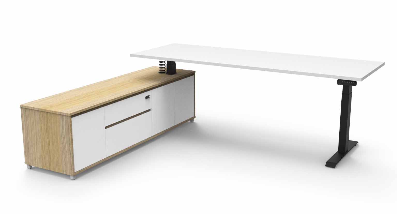 Boost+ Height Adjustable Executive Desk